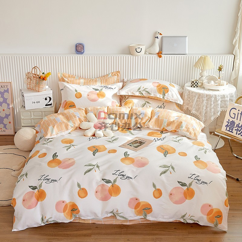 伊伊爱 TJ0NH02201493 /200*230cm纯棉印花床品四件套 床上套件 (计价单位:套) 秋之语_