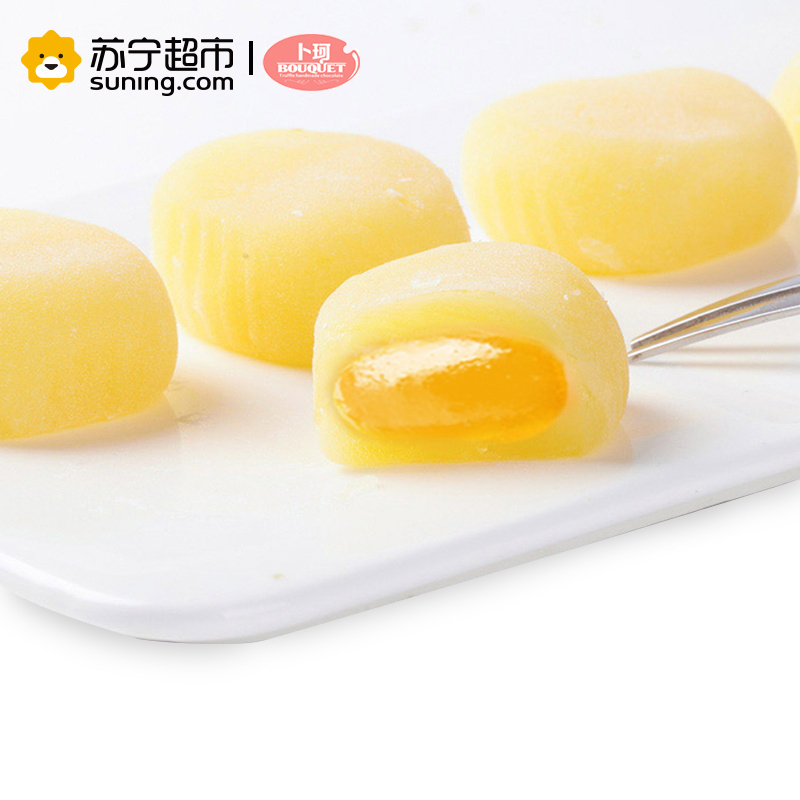 卜珂 蛋黄牛奶味爆浆麻薯 150g