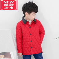 可莉允儿童棉服男童薄棉衣童装绗棉棉袄小男孩绣花加厚外穿夹棉内胆上衣