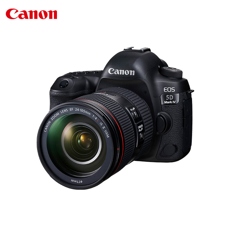 佳能单反相机 EOS 5D Mark IV 5D4 全画幅(EF 24-105 F4套机)