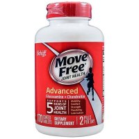 [日常关节保养]Schiff 旭福 Movefree 维骨力氨糖软骨素片 红瓶 170粒/瓶 美国进口