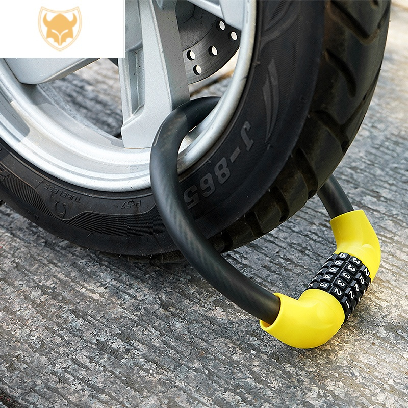 西默电动车防盗锁自行车摩托车电瓶车三轮车密码锁单车锁雅迪电车锁