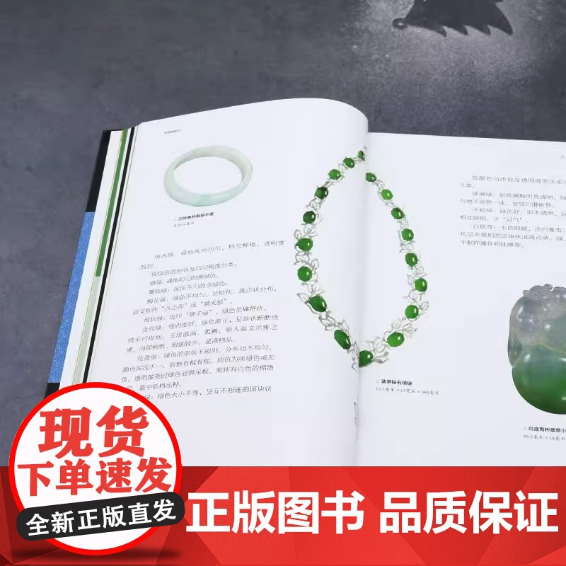 翡翠鉴藏全书 介绍翡翠的发展历程以及艺术特点鉴定翡翠概论入门收藏鉴赏选购翡翠学摩汰识翠收藏鉴赏大全书籍高清大图