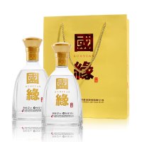 今世缘 国缘对开 柔雅型/白酒 42度500ml*6瓶 整箱装 企业团购 (勿拍)