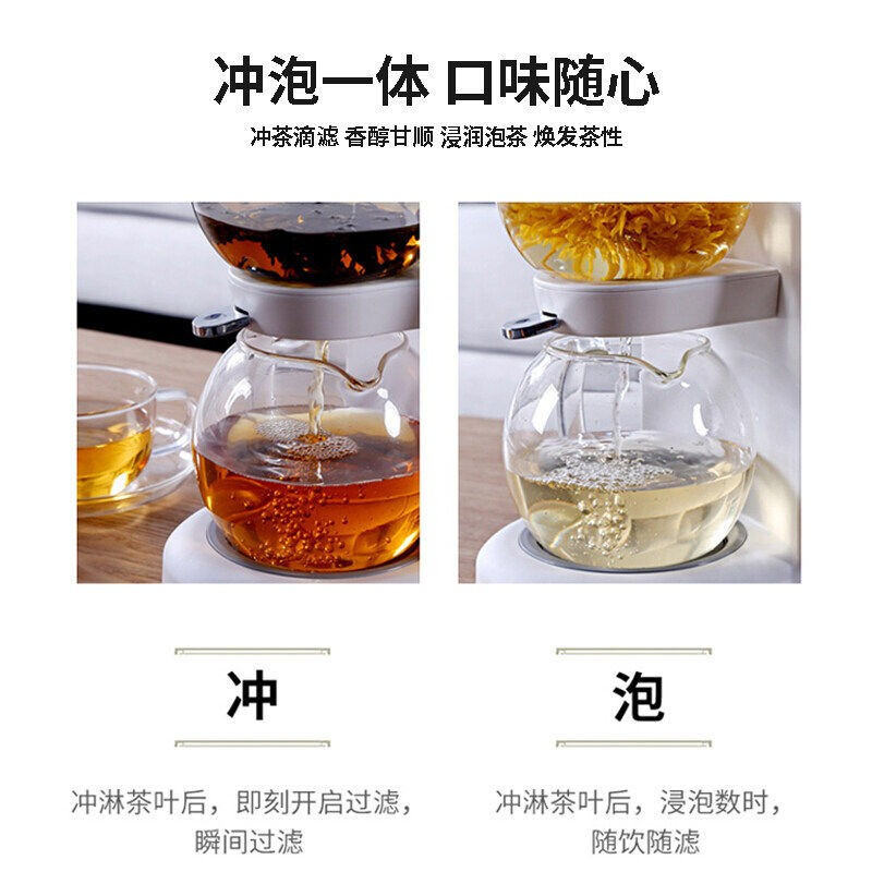 鸣盏 茶饮机MZ-1151明黄色(DX)高清大图