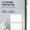 Haier海尔电冰箱123升家用小型 迷你宿舍租房 节能省电两门冰箱 超薄办公室 双门电冰箱