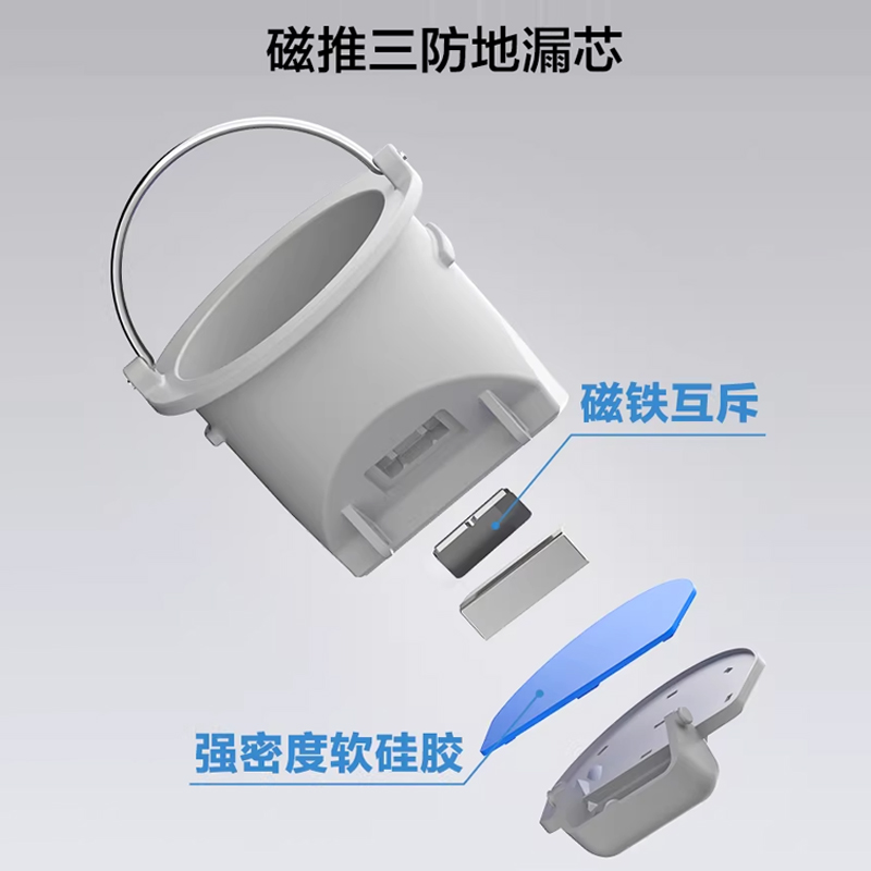 九牧（JOMOO）冰河银色铜合金大排量隐形干湿区地漏92496-1B-1高清大图