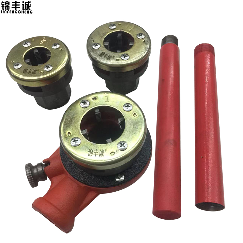 锦丰诚 轻型管子铰板手动套丝机 Q92-1 套高清大图