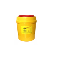 清清美圆形利器盒(2L/黄色)