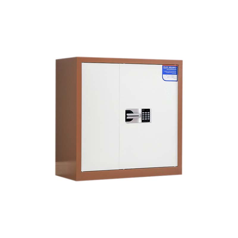 DXBG保密柜财务档案柜文件柜办公室资料储物柜保险柜矮柜咖白-国保密码锁高清大图