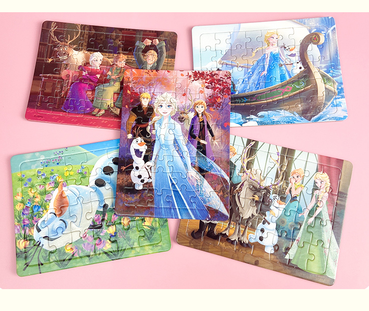 炫彩视界万花筒拼图[冰雪奇缘2] [正版]炫彩视界万花筒拼图 全4册冰雪奇缘疯狂动物城小公主苏菲亚赛车总动员1到3岁宝宝高清大图