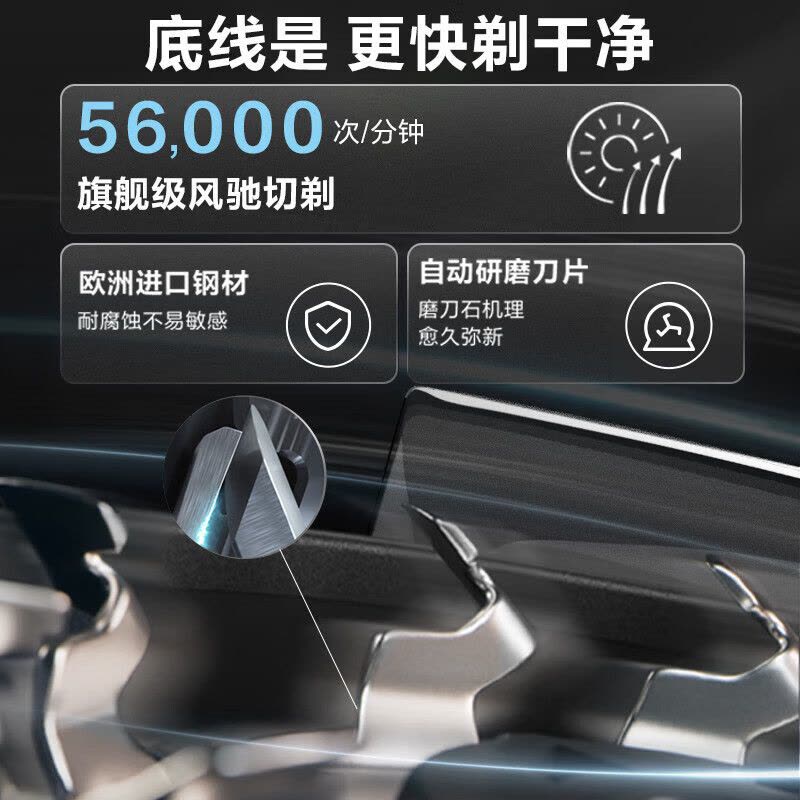 飞利浦(PHILIPS) 电动剃须刀 原装进口三刀头全身水洗胡须刀 干湿两用刮胡刀 生日礼物S1115/02图片