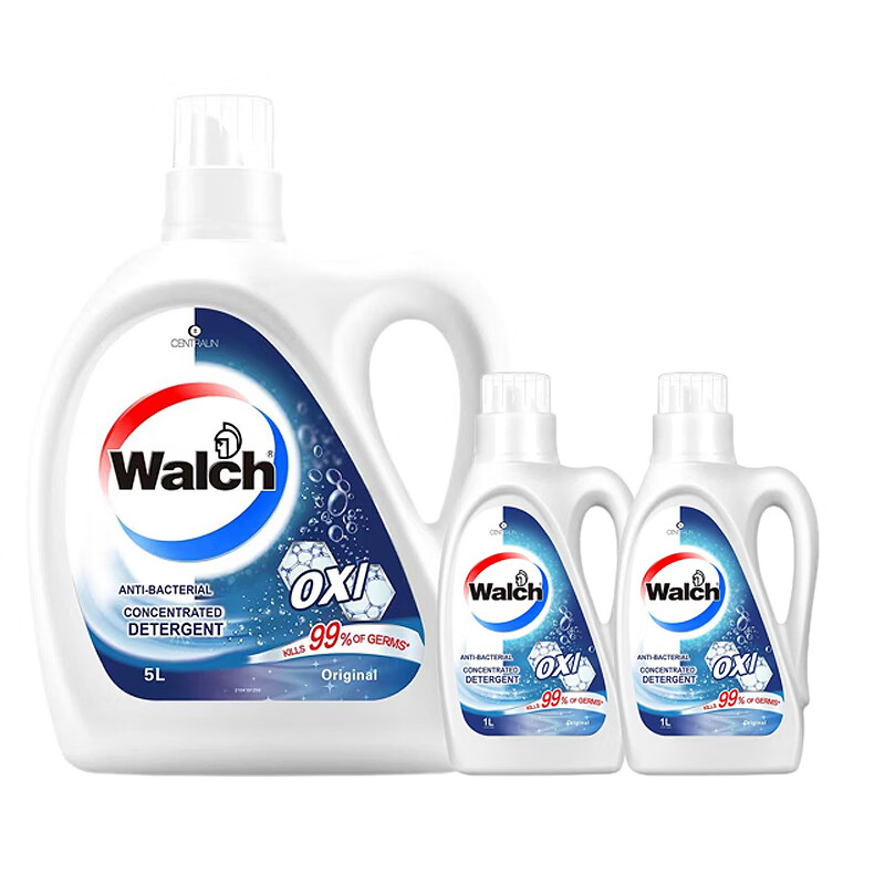 威露士(WaIch) 除菌有氧洗衣液套装ZSW320 5L+1L+1L