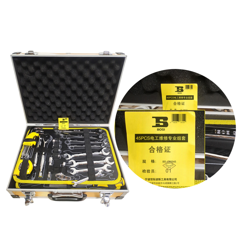 波斯（BOSI）45PCS电工维修专业组套 BS-C60045 套