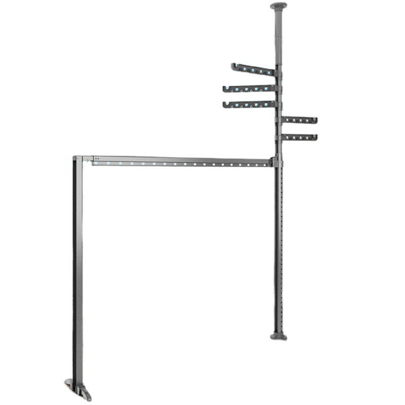 阳台立柱晾衣杆高清大图