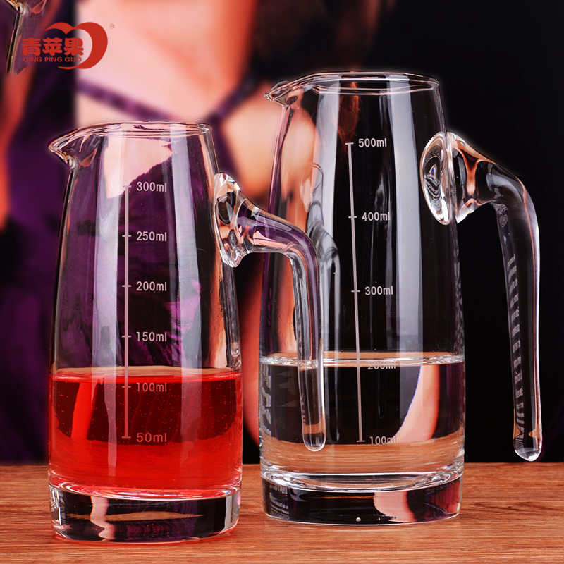 青苹果白酒分玻璃杯酒器