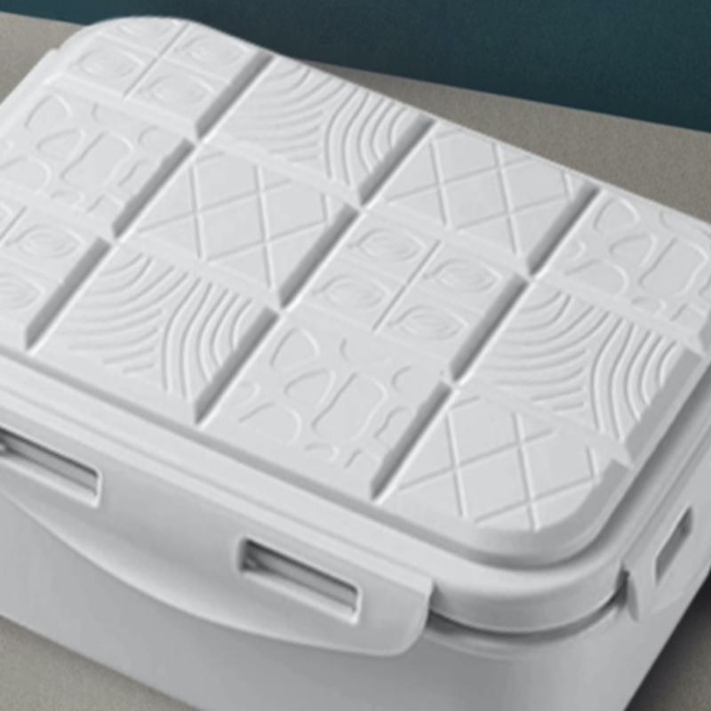 莱茵便携饭盒 HMD-8114 优质不锈钢+食品级pp
