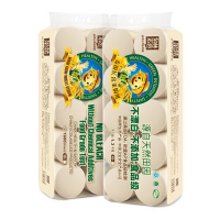 泉林本色 卷纸 实芯卷纸3层160节20卷组合装卫生纸巾 卷筒纸 本色纸