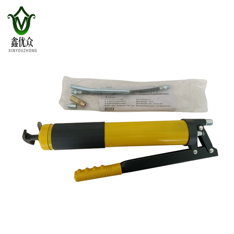 鑫优众 高压手动黄油枪 600CC 把高清大图