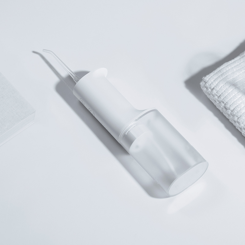 小米(MI)米家电动冲牙器MEO701 白色 家用便携式牙缝水牙线口腔清洁牙结石喷牙洗牙器