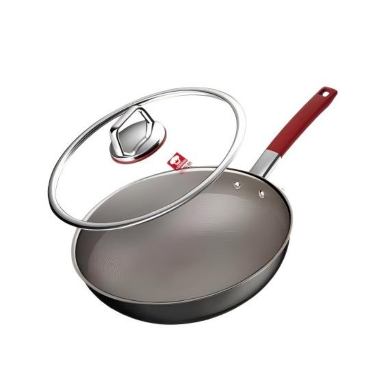 康巴赫(KOBACH) KGT-C32A 无涂层钛不粘炒锅2.5KG(带盖)(单位:个)