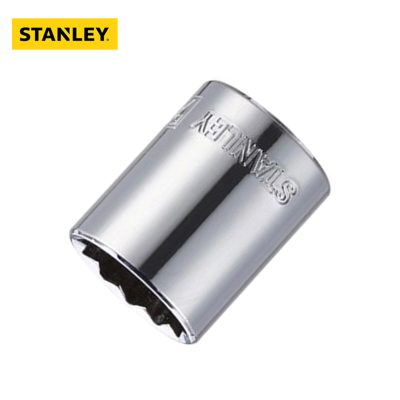 史丹利(Stanley)12.5MM系列公制6角标准套筒22mm 86-522-1-22