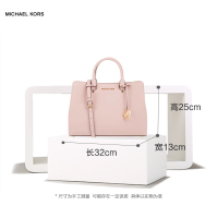 [直营]迈克·科尔斯(MICHAEL KORS) SAVANNAH牛皮 拉链款 女士戴妃包单肩包手提包斜挎包 mk女包