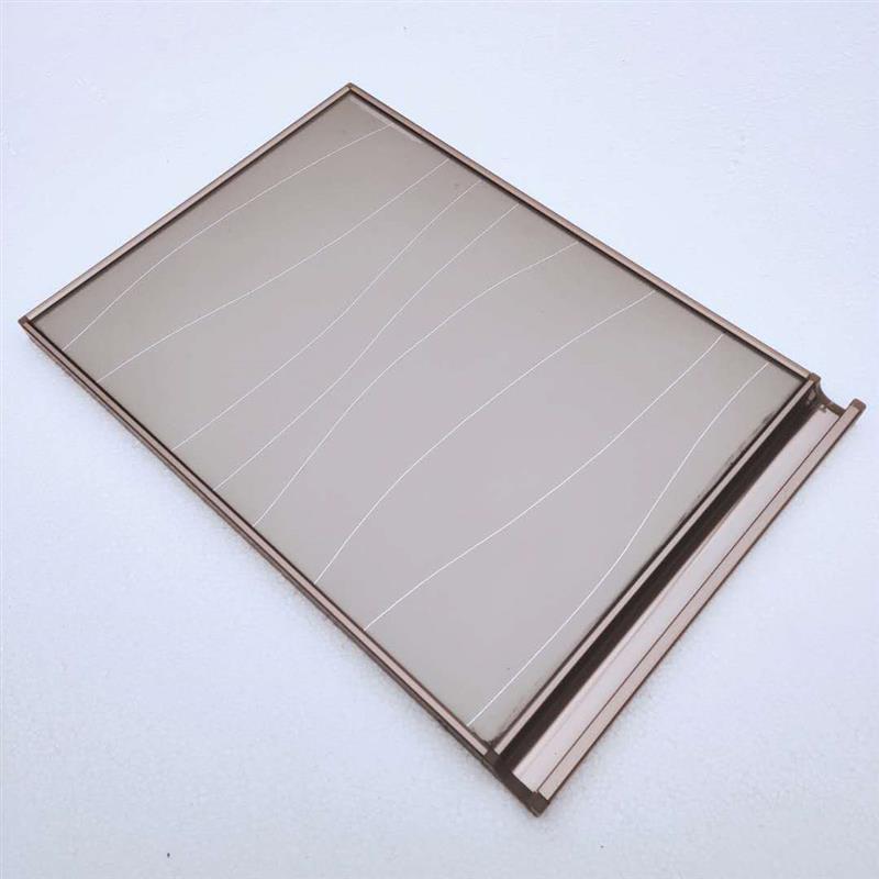 定制橱柜门定做整体厨房厨门金刚门订做钢门定制钢化玻璃隐形晶002