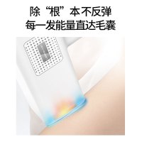 美国Lescolton 激光脱毛仪家用智能冰感脱毛仪男女剃毛器无痛脱毛面部唇部私处脱毛T012C 白色