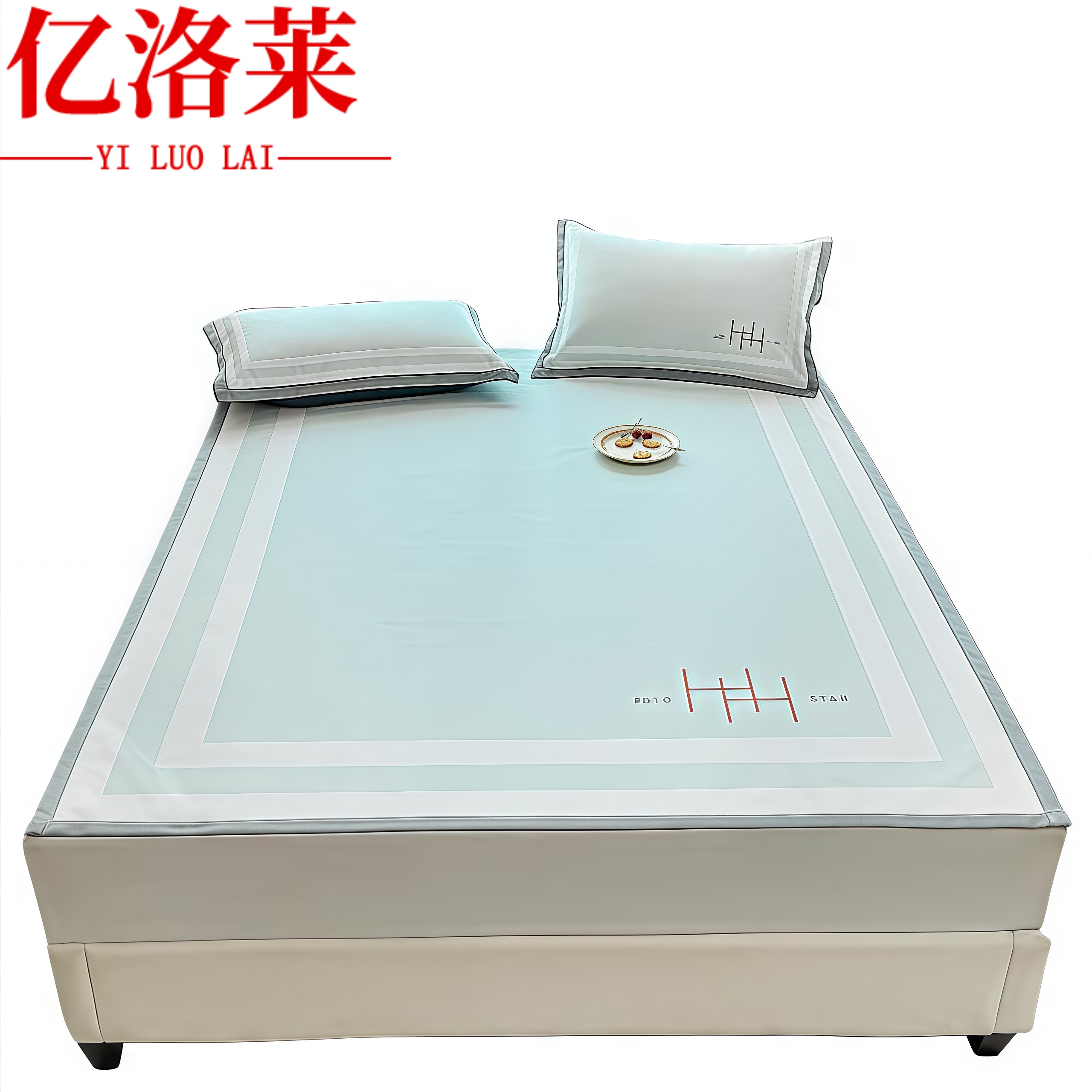 亿洛莱 冰丝席 60*120cm 条高清大图