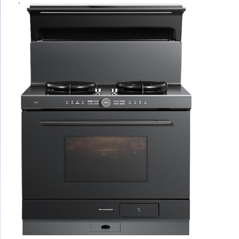 火星人(marssenger)集成灶 仿生天鹅颈设计油烟机燃气灶 蒸烤一体机 JJZT-X5BC03L 天然气