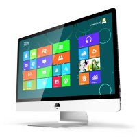 典籍21.5英寸一体机电脑 英特尔酷睿i5 /4GB/128GB 家用办公游戏台式机 电脑一体机 整机