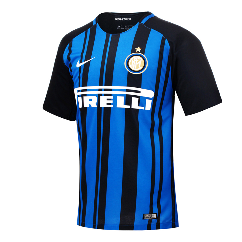 Nike耐克 夏季国际米兰主场足球服 球迷服短袖T恤847274-011