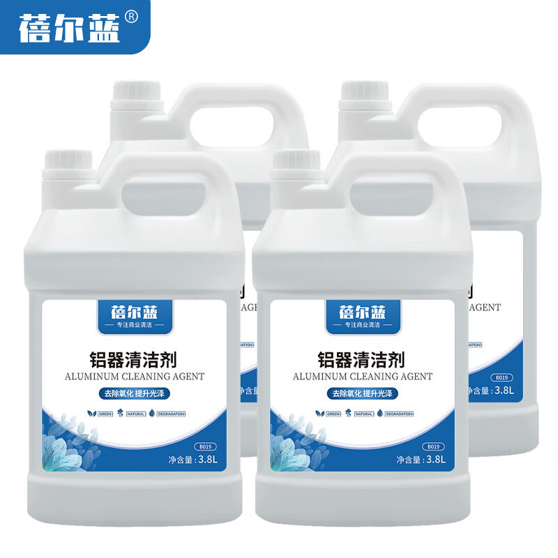 蓓尔蓝 B019 铝器清洁剂 3.8L*4桶 白色*高清大图