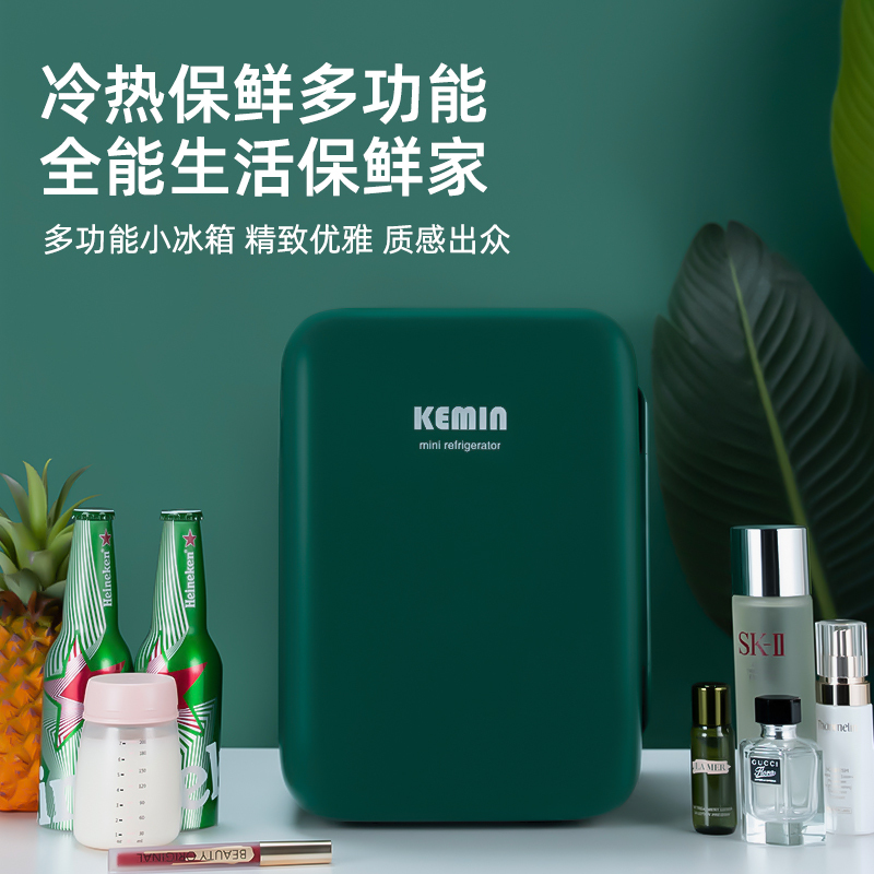 科敏 车载冰箱10L车家两用小冰箱家用学生宿舍办公室迷你型小冰箱