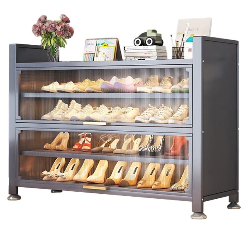 攸形鞋柜五层1000*320*800mm个高清大图