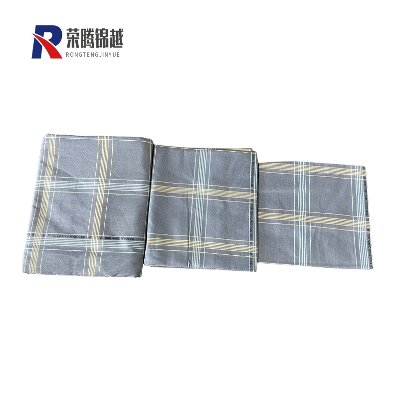 荣腾锦越 三件套(全棉简约格子)1.5床用 套高清大图