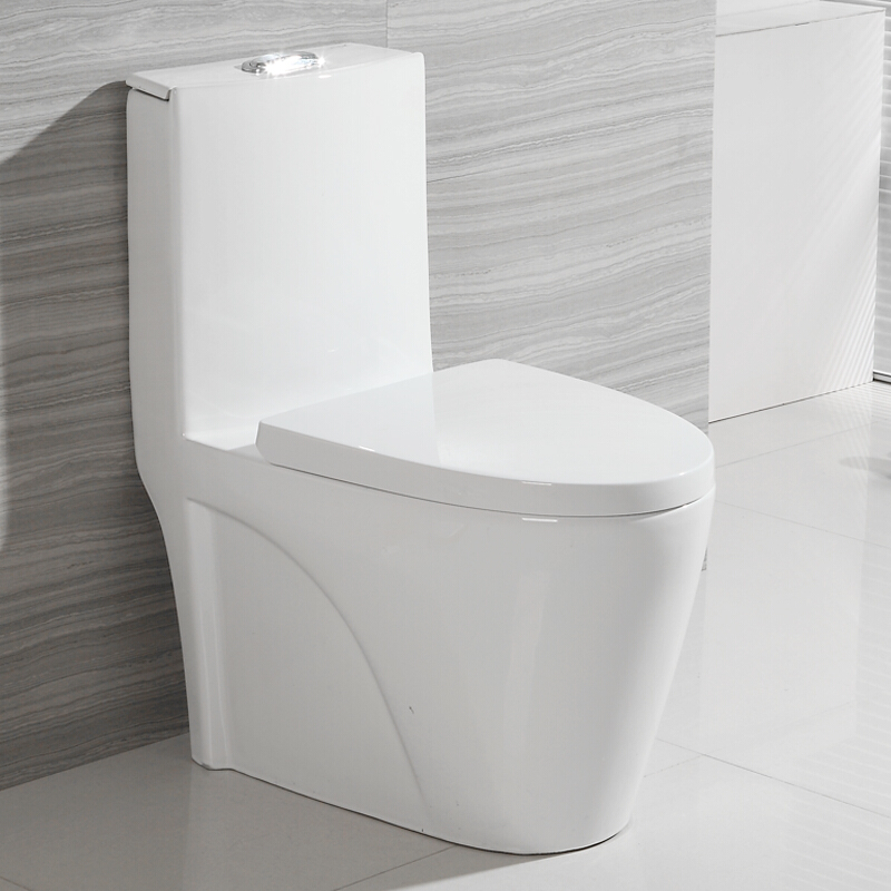 马桶超漩虹吸式节水静音防臭坐便器坐厕墙排拉菲红微晶雪花釉4孔超璇