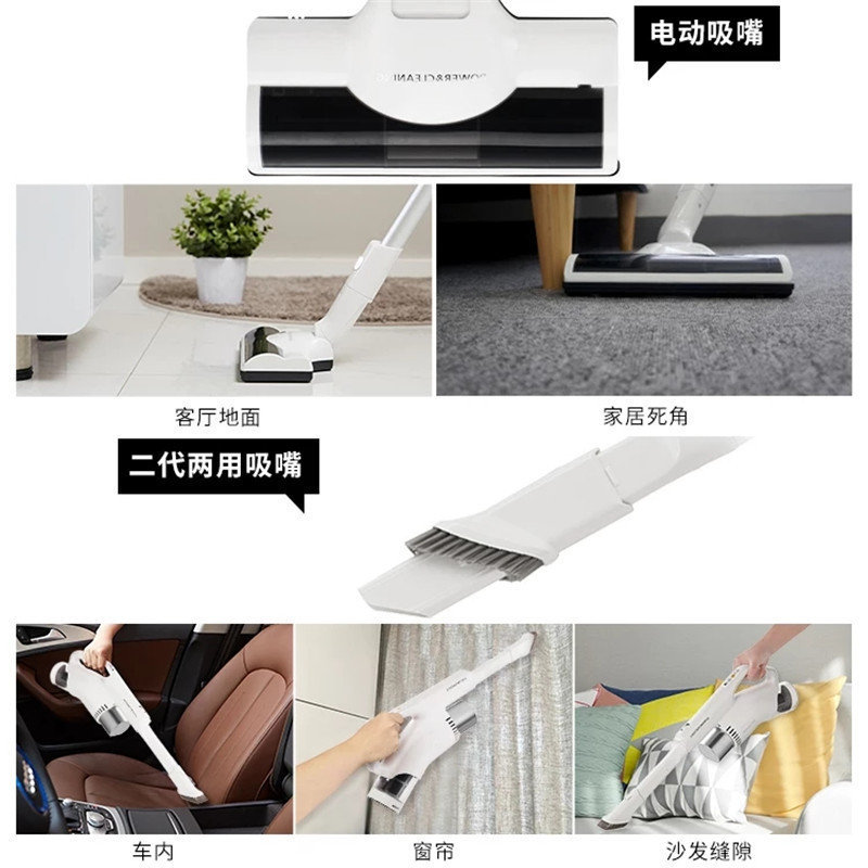 松下(Panasonic)手持吸尘器MC-6DD65家用强力大功率小型吸尘器超长续航微尘感知