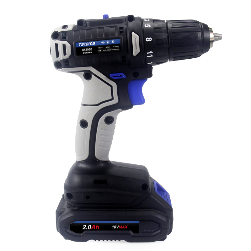 高松takama 充电式电钻/起子机18V13mm(工业级) 1台高清大图