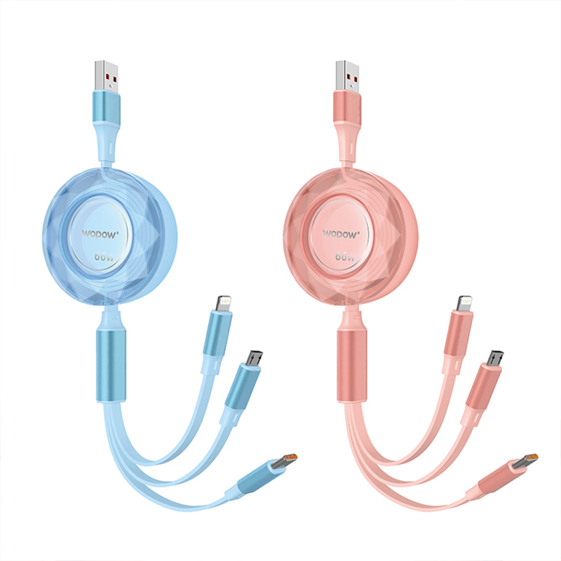 沃品伸缩数据线高清大图