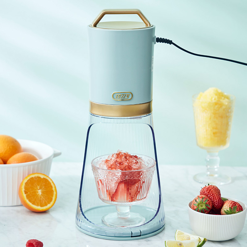 toffy刨冰机日本复古家用小型电动刨冰机绵绵冰沙机碎冰机刨冰机kis2
