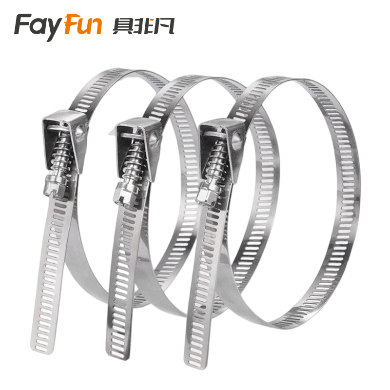 具非凡 304不锈钢速放喉箍活扣扎带卡箍 JX-12.6*1200mm/条高清大图