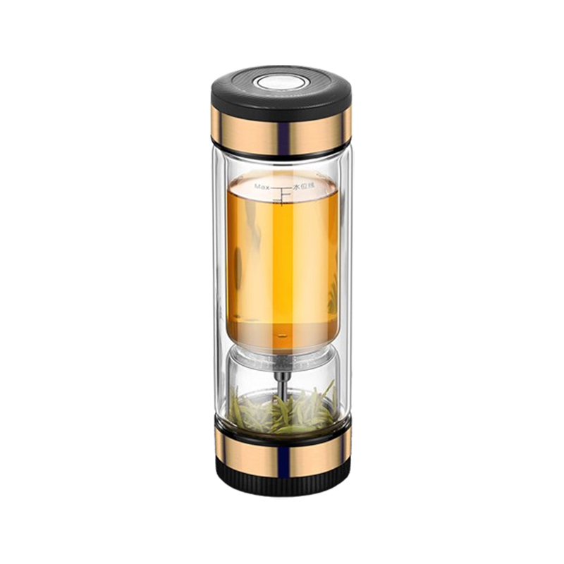 茶之恋双层玻璃杯360ml茶水分离杯CZL-017-70D(随机发货)