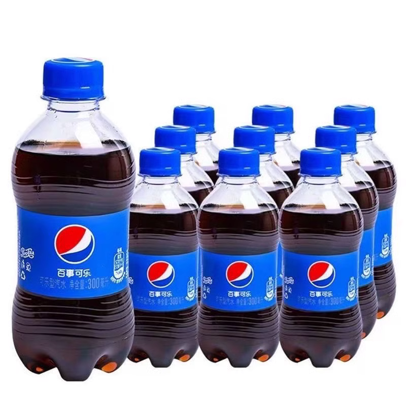 百事可乐碳酸饮料300ml*6瓶装汽水夏日解暑解渴饮品[HB]