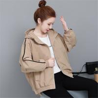 迪鲁奥（DILUAO)40岁50岁妈妈穿的衣服小个子早秋季风衣外套2021年新款女春秋装时_13 L 卡其色