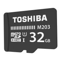 【免邮】东芝（TOSHIBA）32G TF卡 手机行车记录仪监控 内存卡存储卡Class10 M203 读100MB/s