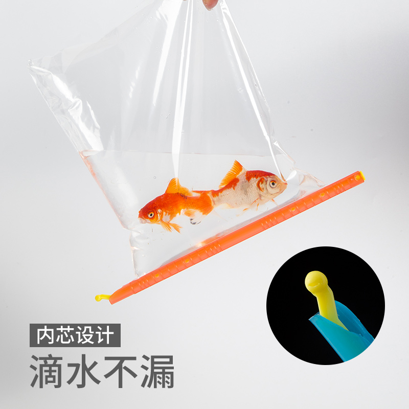 封口夹条裱花零食厨房食品调料袋夹子收纳压缩袋卡扣茶叶密封棒夹-中款12只高清大图
