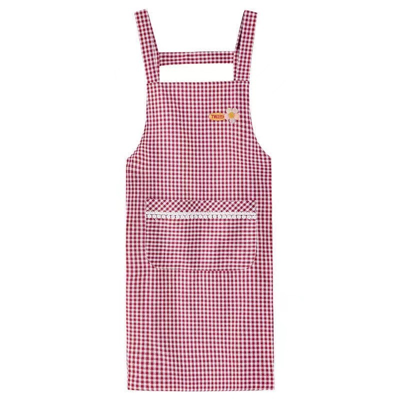 礼千初 围裙家用厨房做饭防油污背带工作服高清大图