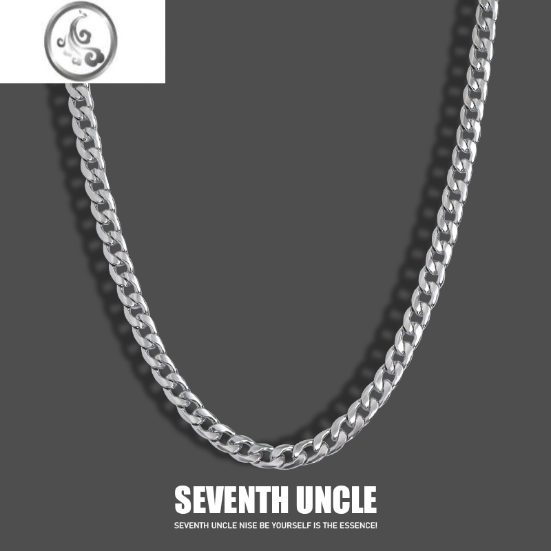 JiMi洗澡可戴钛钢男生基础项链细款古巴链百搭街头女夏天ins潮男配饰